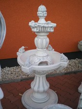 Wandbrunnen, Gartenbrunnen, Springbrunnen, Steinguss, Gartendekoration, Brunnen