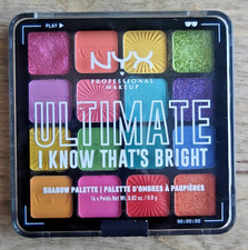 NYX The ULTIMATE Shadow Lidschatten Palette I KNOW THAT´S BRIGHT 16 Farben