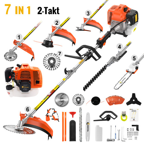 7in1 benzin rasentrimmer - 7in1,