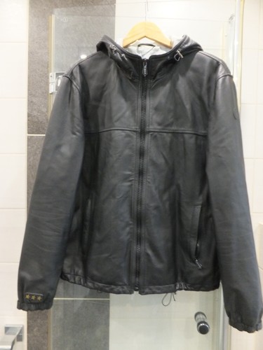 Trussardi herren lederjacke - trussardi,