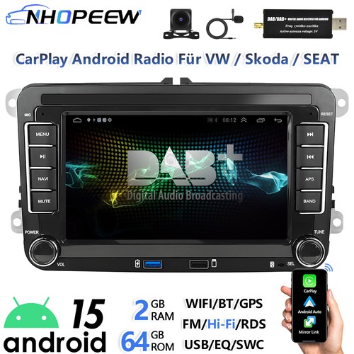 Dab usb android radio - dab+, 4*usb