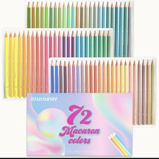 72 Macaron Buntstifte Set