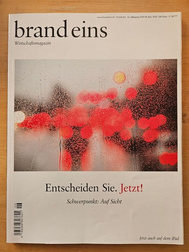 Brand eins heft - eins,, 2010
