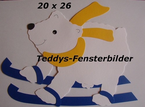 Teddys fensterbilder 811 - teddys,