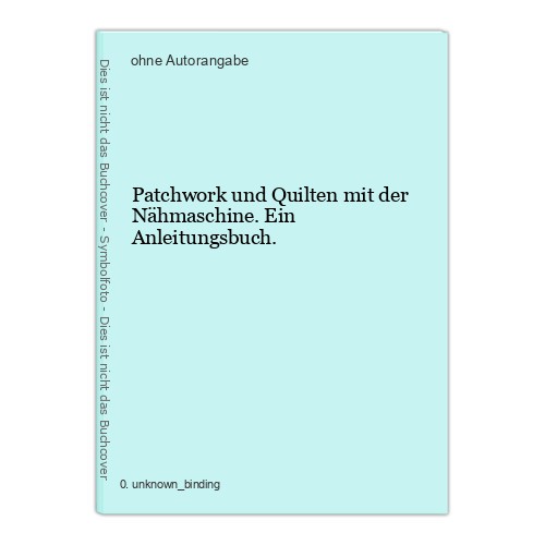 Patchwork and quilting with - and,
