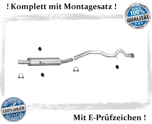 Auspuffanlage für mercedes - auspuffanlage,