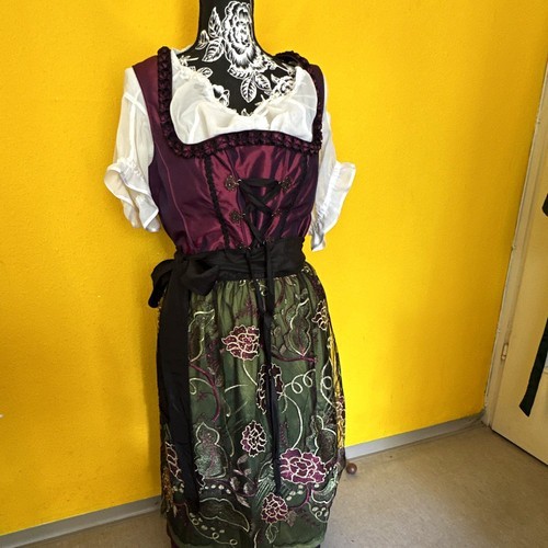 Damen dirndl weinrot - damen,