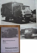 NVA ROBUR LO 2002A KSA SCHMETTERLING,FALTKOFFER ANLEITUNG,IFA W50,FORTSCHRITT
