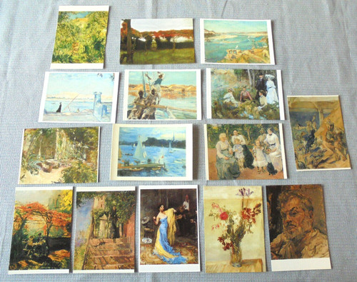 Slevogt max kunstpostkarten - max, 15