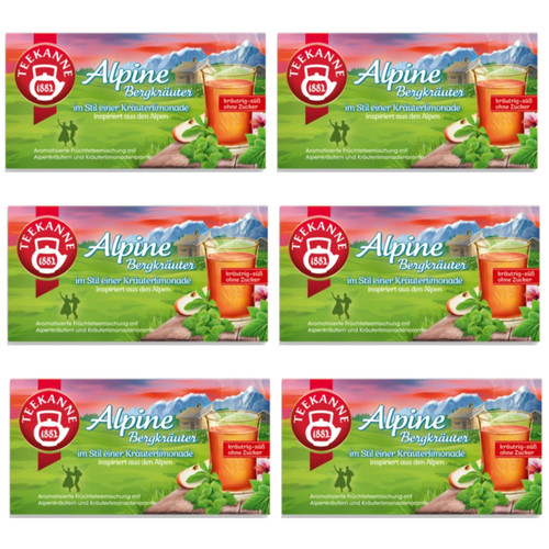 Teekanne ländertee alpine - ländertee,