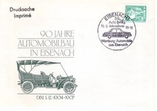 Ddr sonderstempel eisenach - ddr,