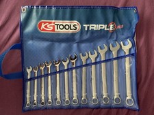 KS TOOLS TRIPLE plus Maul-Ringschlüssel-Satz  SW 8-19 mm 12-tlg. CHROM-V poliert