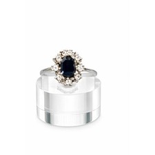 Eleganter Saphir Diamant Ring