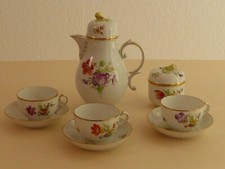 Höchst Porzellan Mokka