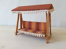 Puppenhaus Puppenstube Lundby Hollywoodschaukel 60er Jahre