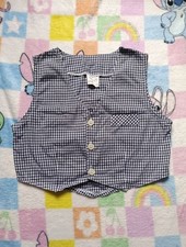 Weste Junge Karomuster Gr