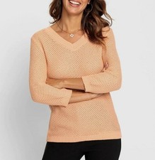 Damen 3/4 Arm Pullover