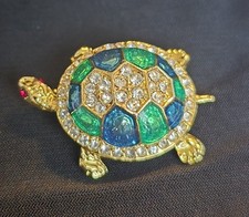 Vintage Blue & Green Enamel