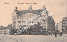 AK Postkarte Erfurt Kaufhaus