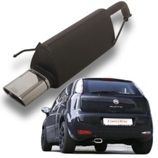 Ulter Sportauspuff Fiat Grande Punto Typ 199 ab Bj.05 16V 1x140x70mm eingerollt