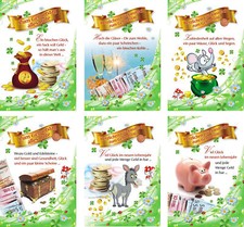 100 Glückwunschkarten zum