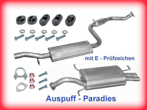Abgasanlage auspuff für volvo - für,