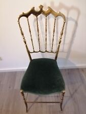 Chiavari Stuhl, Messing Grün/Gold