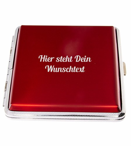 Zigarettenetui 20er rot