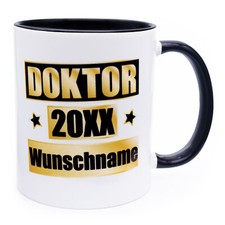 Doktor 20x Jahr Name Tasse