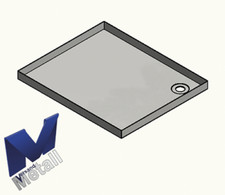 Edelstahl Duschwanne