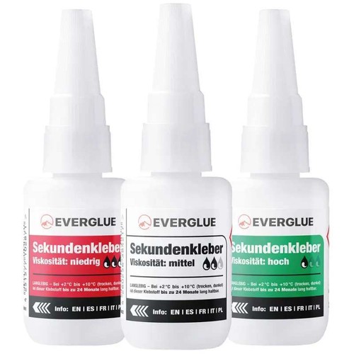 Everglue sekundenkleber - sekundenkleber,