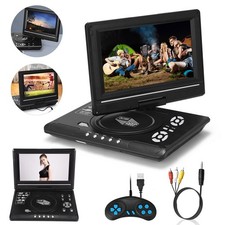 7,8 Zoll Tragbarer TV DVD Player HD LED Drehbildschirm Auto Stereo Lautsprecher
