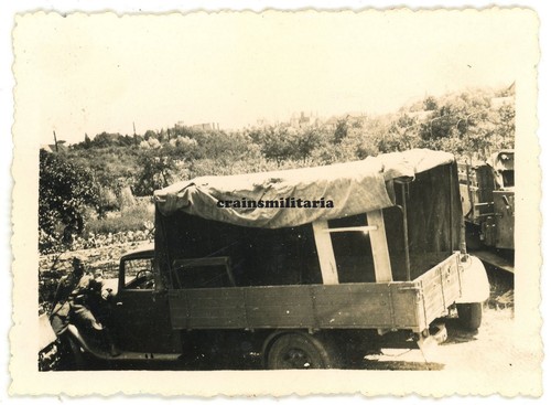 Orig foto hansa lloyd lkw - orig.,