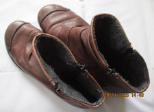 Damenstiefel Rieker braun Leder Gr. 41 gebraucht