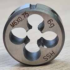 M6 x 0,75 Schneideisen Feingewindeschneider Gewindeschneideisen Gewindeschneider