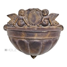 Wandkonsole antik Stuck Gips Stuckkonsole Bronze 28cm