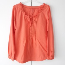 Esprit Langarmshirt mit Knopfleiste Größe M