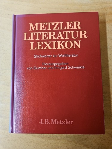 Metzler literatur lexikon - metzler,