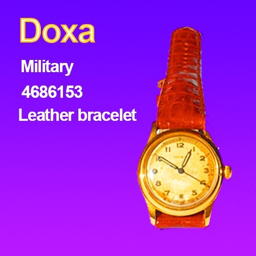 Vintage lederarmband uhr gold - lederarmband,