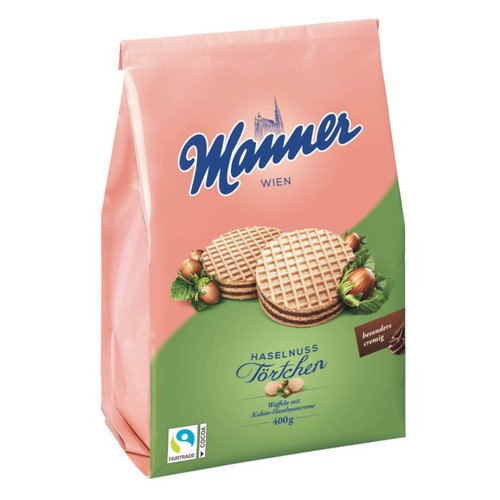 Manner törtchen haselnuss - manner,