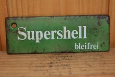 Altes Blechschild Shell