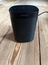 Sonos One gebraucht schwarz Lautsprecher Box