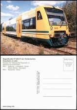 RegioShuttle VT 650.57 der Ostdeutschen Eisenbahn in Lübz 2000