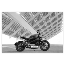 Poster WandTattoo Sticker Aufkleber Harley Davidson Motorrad Nr. H5135_PLNS