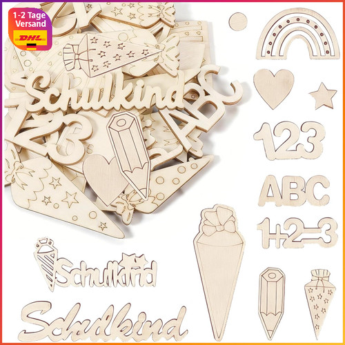 Einschulung deko holz - holz, 200