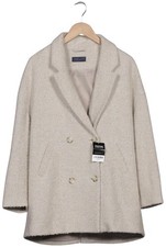 darling harbour Mantel Damen Jacke Parka Gr. EU 38 Wolle Cremeweiß #9i5ucjk
