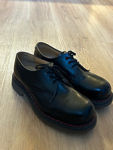 Solovair halbschuhe leder - solovair,