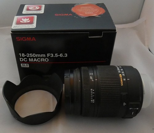 Sigma 250mm 6 3 - 18-250mm, hsm