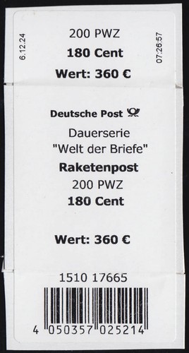 3870 raketenpost 180 - 3870,