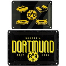Borussia Dortmund Blechschild